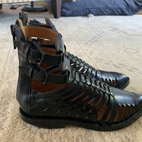 3.1 Phillip Lim PJ sandal black size 38 like new! Worn once. - Picture 5 of 10